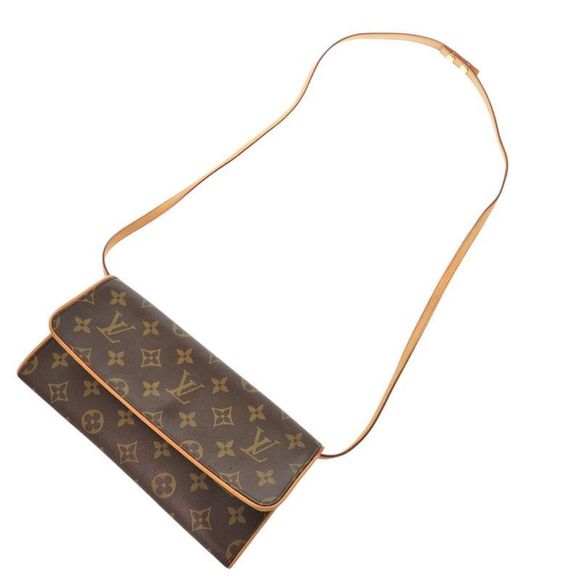 Louis Vuitton Pochette Twin GM Monogram M51852 Shoulder Bag LV 0505 Louis - Picture 5 of 9